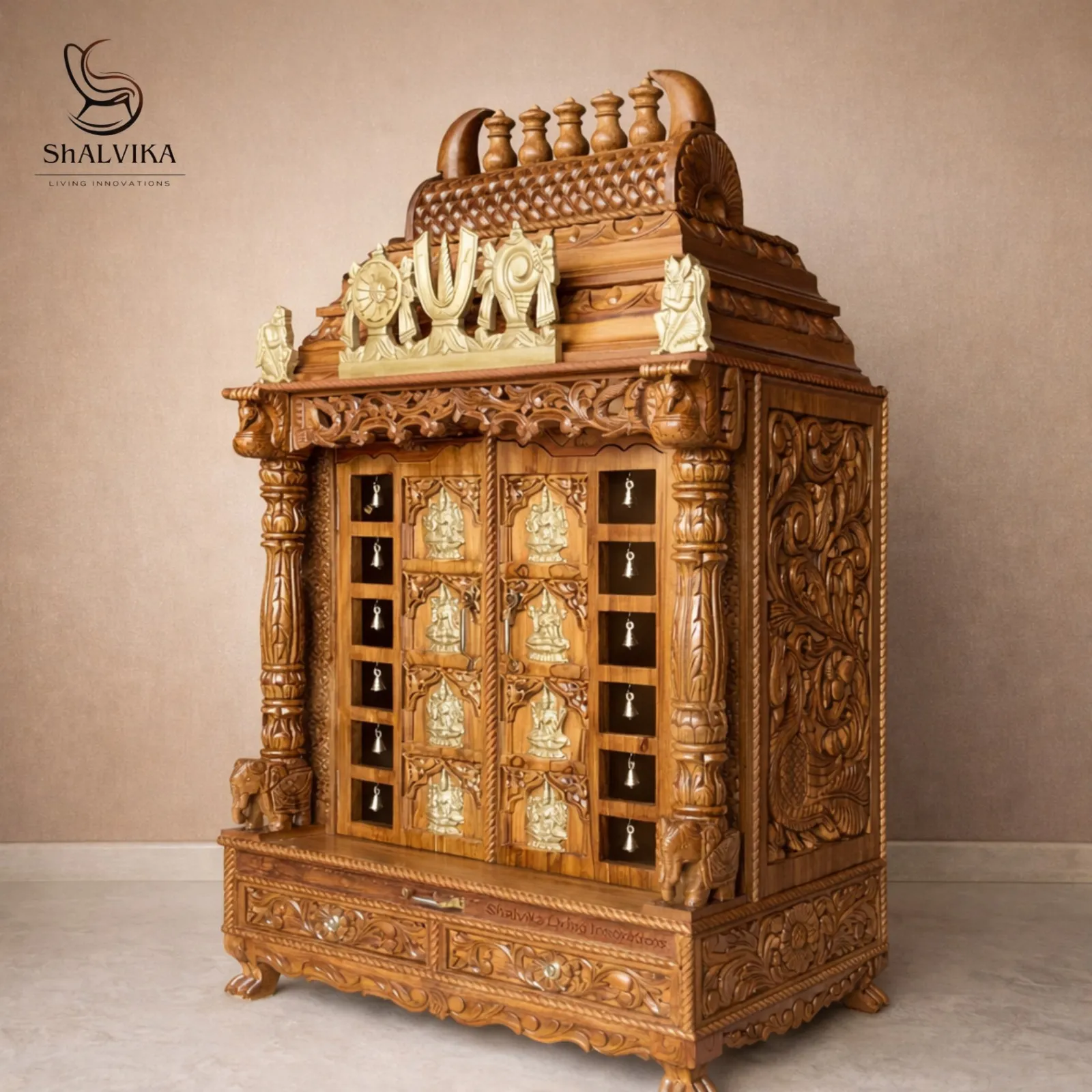 Ashta Lakshmi Temple in Home Design