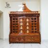 Asthalakshmi Wooden Temple in Teak Wood – Handcrafted Luxury Mandir for Home
