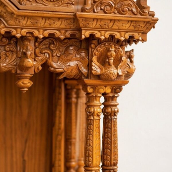 Hand Carved Temple For Home Big Size