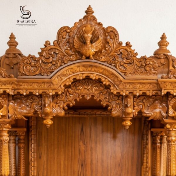 Hand Carved Temple For Home Big Size