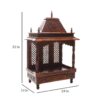 Home Mandir Wooden in Small Size – By Shalvika Living