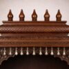 Home Wooden Mandir with Brass Bells