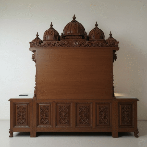 Large Temple with Storage for Home By Shalvika Living