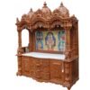 Large Wooden Temple for Home By Shalvika Living