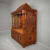 Latest South Indian Temple Design for Home – Handcrafted Teak Wood Mandir