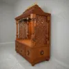 Latest South Indian Temple Design for Home – Handcrafted Teak Wood Mandir