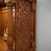Latest South Indian Temple Design for Home – Handcrafted Teak Wood Mandir
