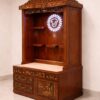 Om Design Pooja Mandir in Tamil Style – Premium Teak Wood