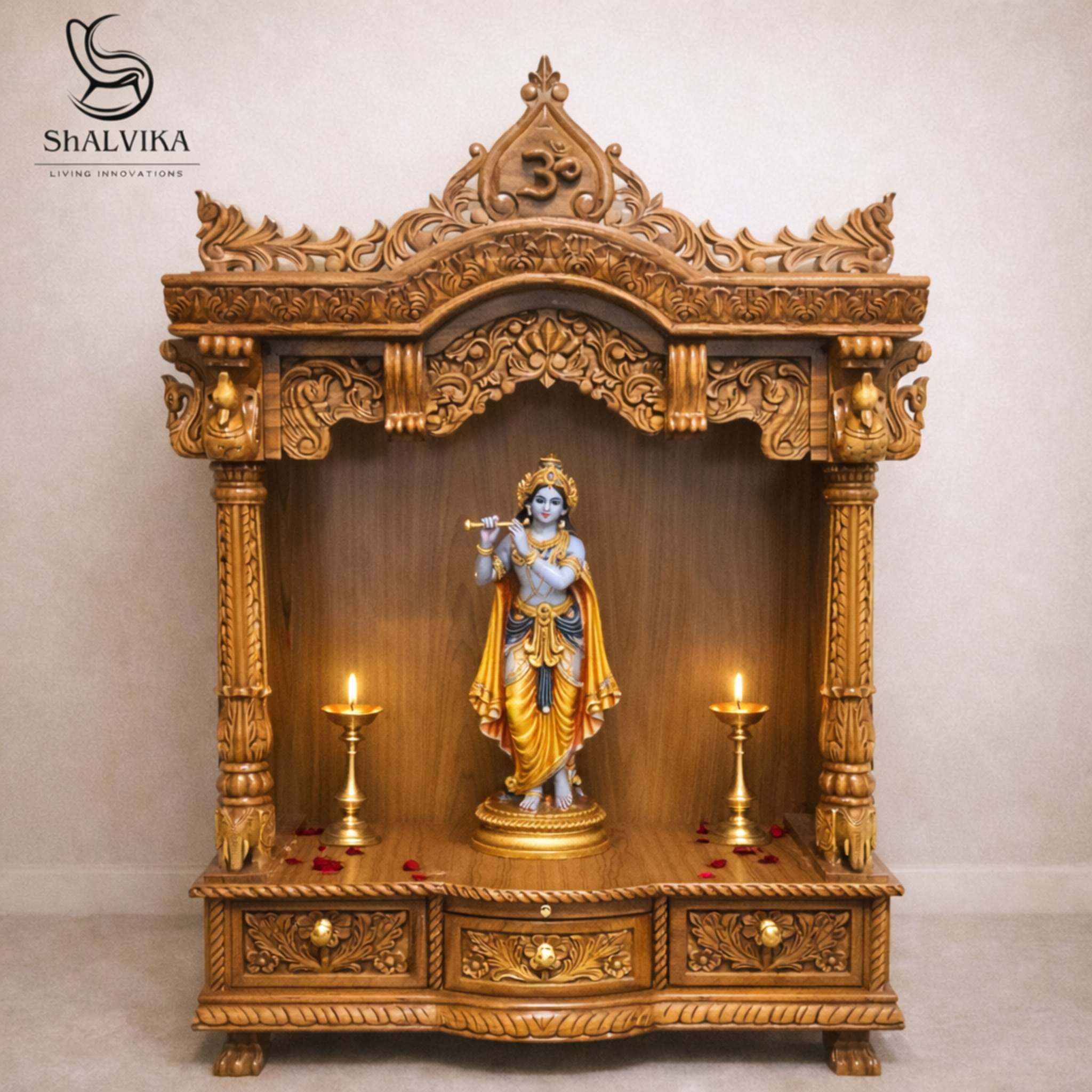 Om Mandir Design for Home and Office