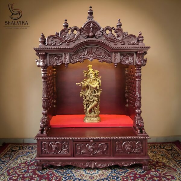 Pooja Room Ghar Ke Mandir Ka Design By Shalvika Living
