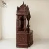 Puja Ghar Design in Teak Wood