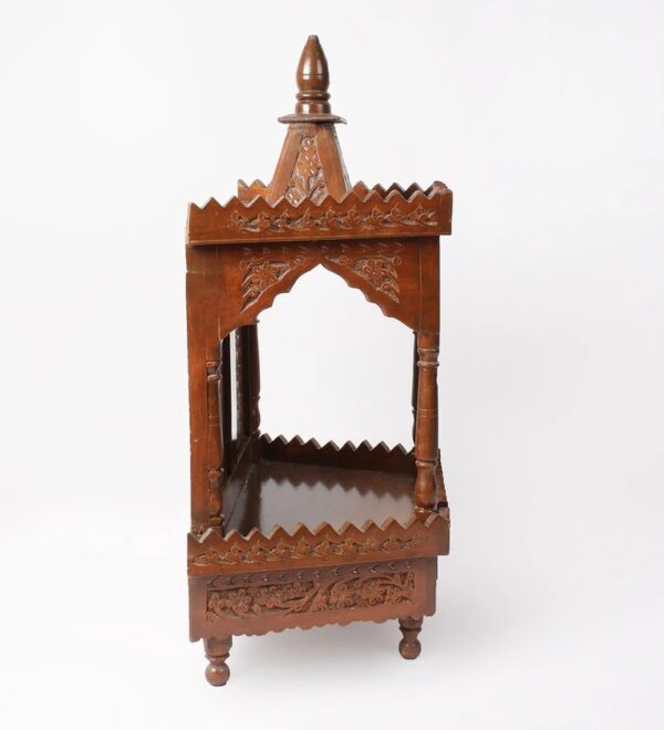 Small Temple For Home in Wood – By Shalvika Living