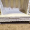 Small Temple for Home in White with Drawar