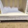 Small Temple for Home in White with Drawar