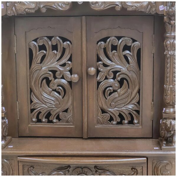 Teak Wood Temple For Home By Shalvika Living