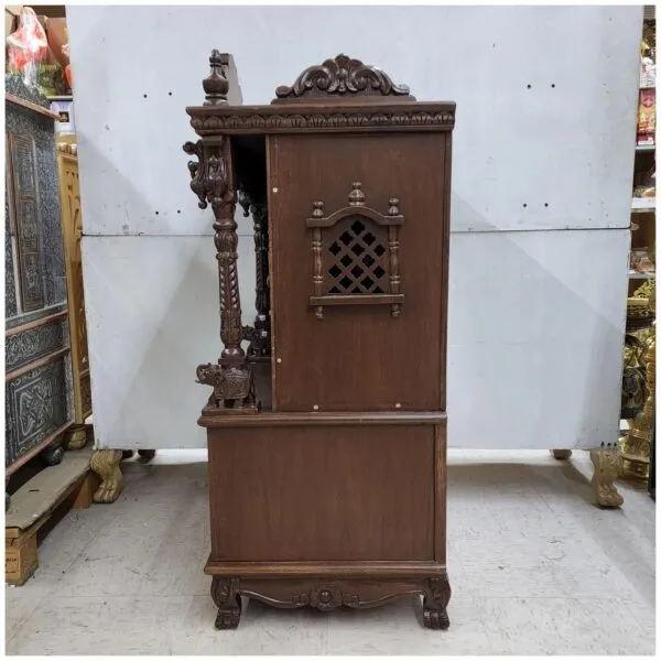 Teak Wood Temple For Home By Shalvika Living