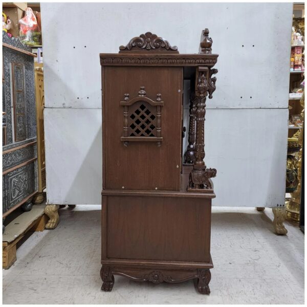 Teak Wood Temple For Home By Shalvika Living