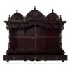 Teak Wooden 6 Feet Pooja Mandir By Shalvika Living