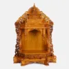 Teakwood Mandir with Hansa Legs