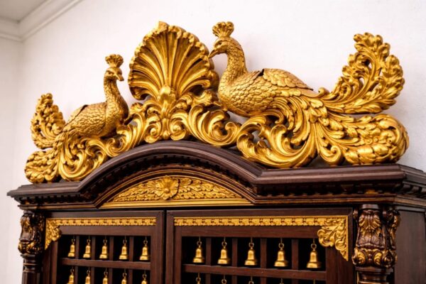 Temple Design for Home in Dual Shade By Shalvika Living