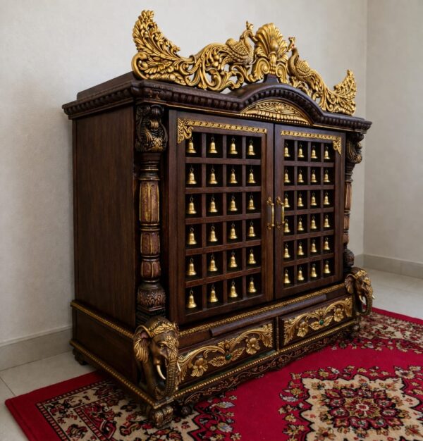 Temple Design for Home in Dual Shade By Shalvika Living