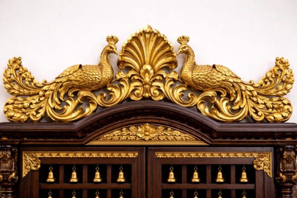 Temple Design for Home in Dual Shade By Shalvika Living