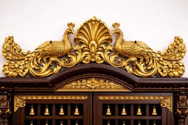 Temple Design for Home in Dual Shade By Shalvika Living