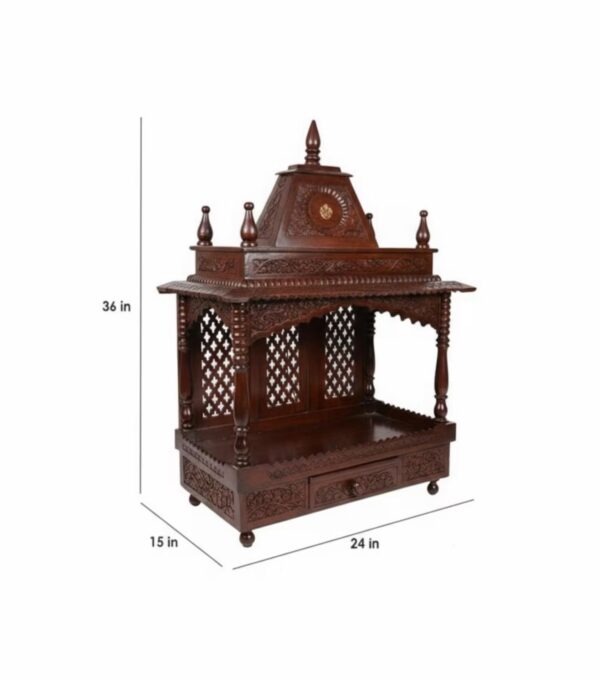 Temple for Home Designs in Sheesham Wood