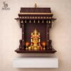 Traditional Wall Hanging Mandir Design