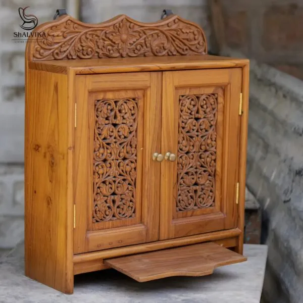 Wall Hanging Temple in Double Door Design