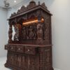 Wooden Big Temple in Bangalore – By Shalvika Living