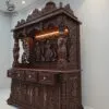Wooden Big Temple in Bangalore – By Shalvika Living