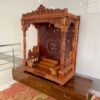 Wooden Handcrafted Designer Temple by Shalvika Living