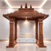 Wooden Mandir Design for Home Big Size By Shalvika Living