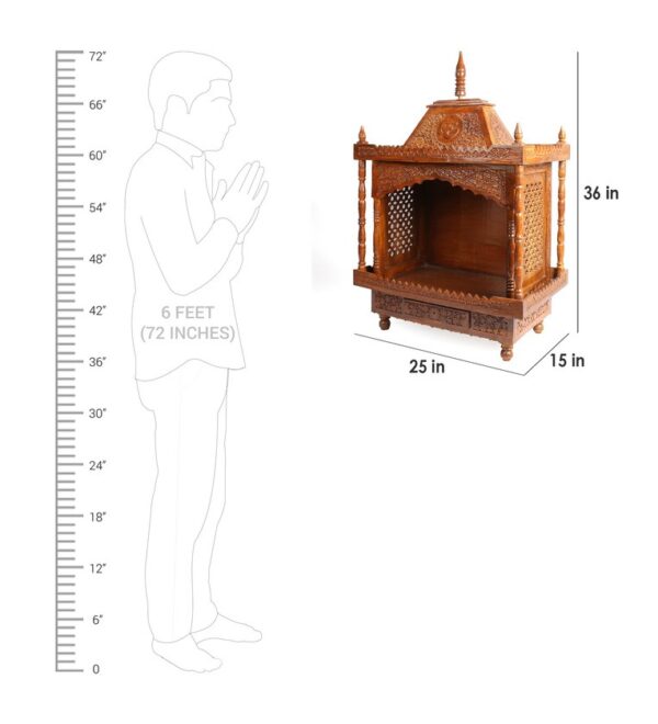 Wooden Small Temple for Your Home