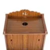 Wooden Small Temple with Door for Home