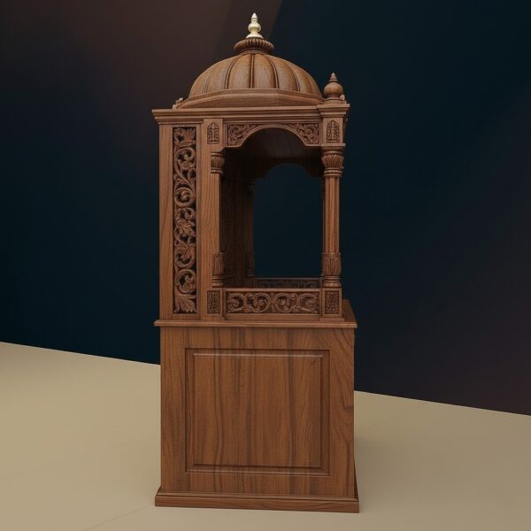 Wooden Temple Design for Home