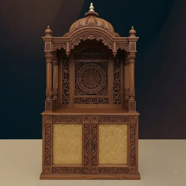 Wooden Temple Design for Home